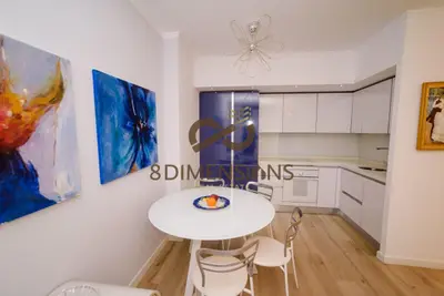 Apartament 2+1 me qera në Brryli, Tiranë, 105 m². Foto 3 nga 8