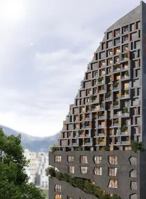 Apartament 2+1 në shitje në Kompleksi Dinamo, Tiranë, 161 m². Foto 2 nga 3
