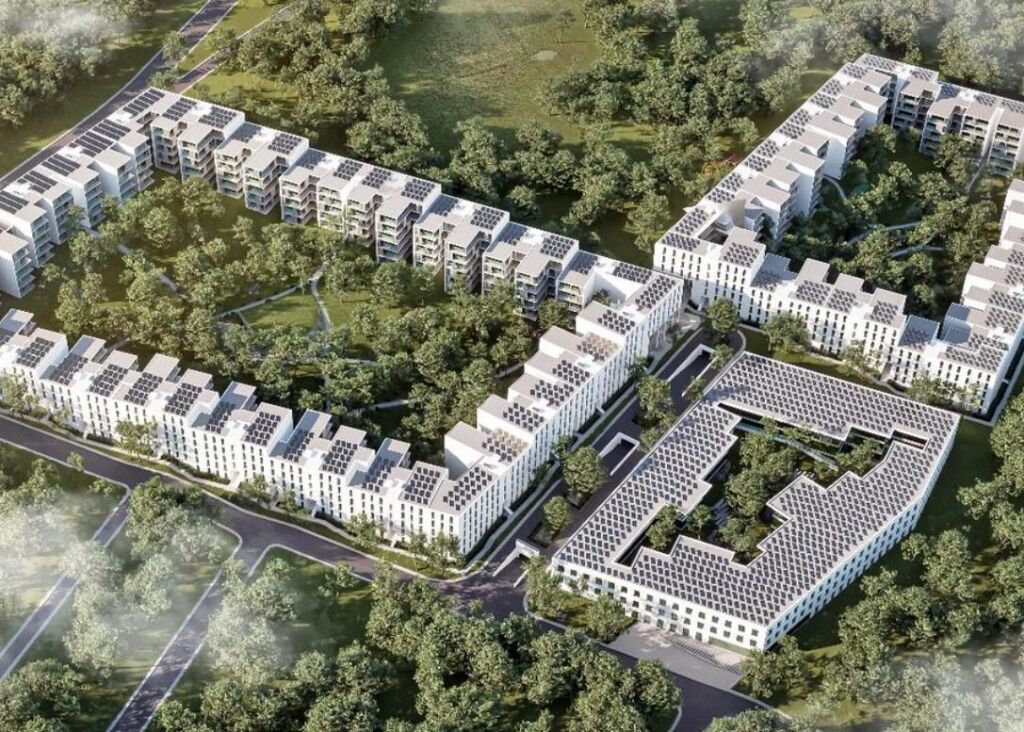 Apartment 1+1 for sale in TEG, Tirana, 49 m². Photo 2 of 3
