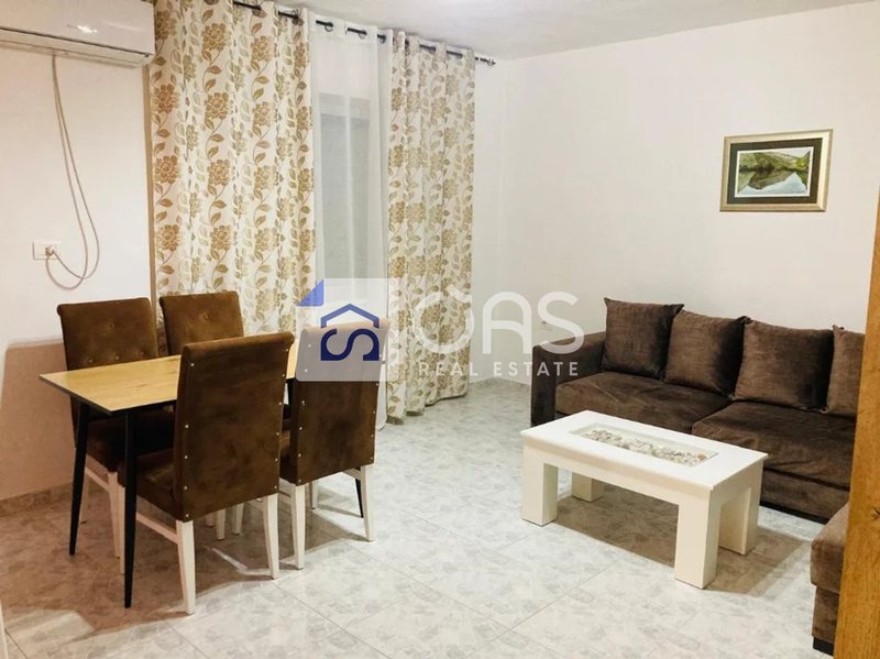 Apartament 1+1 me qera në Vasil Shanto, Tiranë, 60 m²