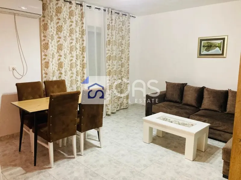Apartament 1+1 me qera në Vasil Shanto, Tiranë, 60 m²
