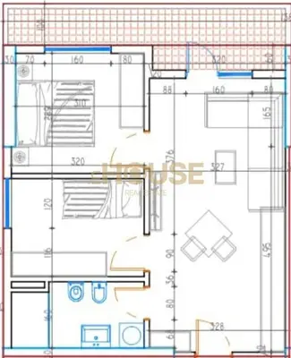 Apartament 2+1 në shitje në Babrru, Kamëz, 61 m². Foto 3 nga 3