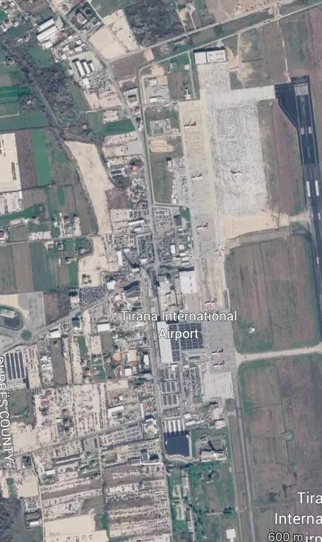 Tokë në shitje në Rinas, Tiranë, 5 490 m²