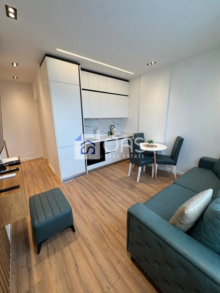Apartament 1+1 me qera në Kompleksi Deliorgji, Tiranë, 50 m². Foto 1 nga 4