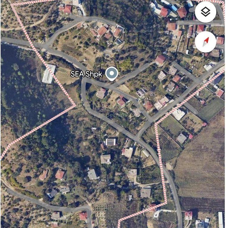 Land for sale in Prush, Tirana, 7,600 m²