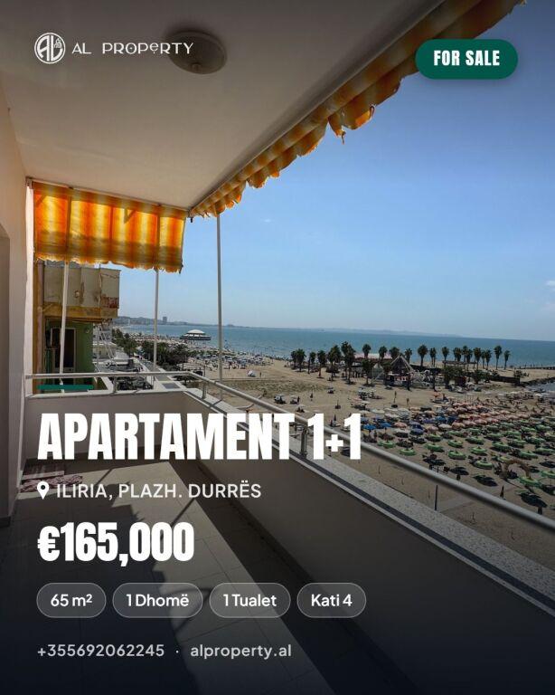 Apartament 1+1 në shitje në Plazh, Durrës, 65 m²