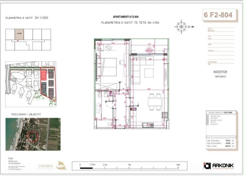 Apartament 1+1 në shitje në Rruga Skënderbeu, Durrës, 84 m². Foto 2 nga 3