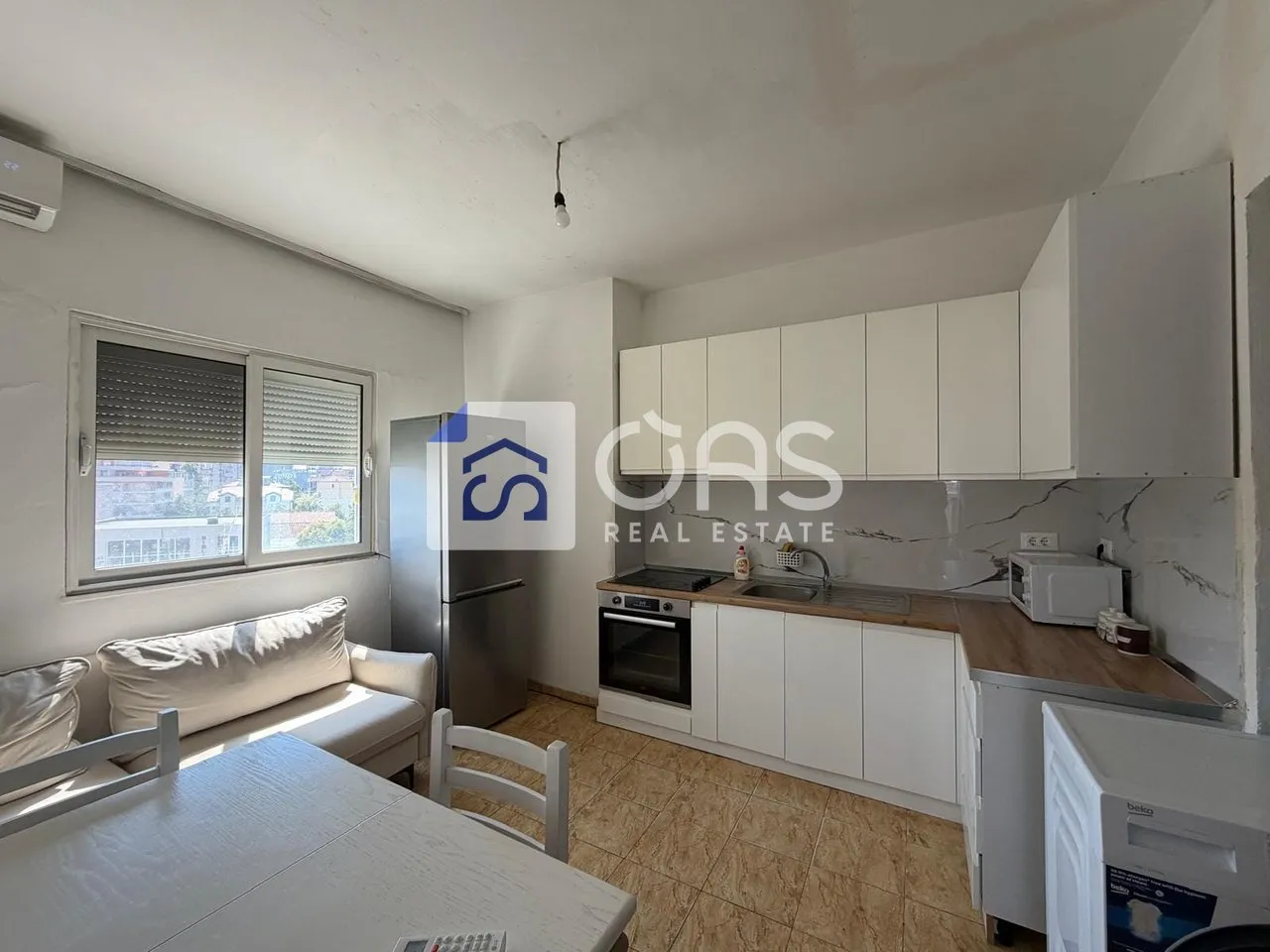 Apartament 2+1 me qera në Don Bosko, Tiranë, 70 m². Foto 1 nga 5