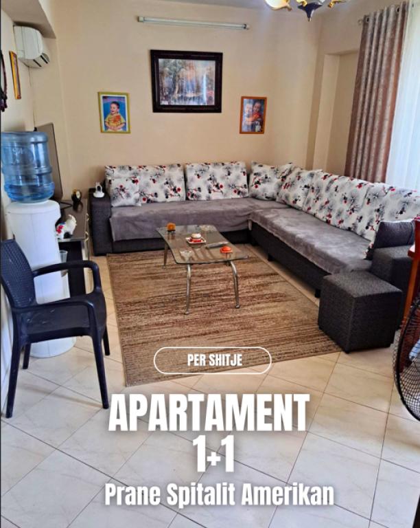 Apartament 1+1 në shitje në Spitali Amerikan Rruga Ahmet Ramzoti, Durrës, 65 m². Foto 1 nga 7