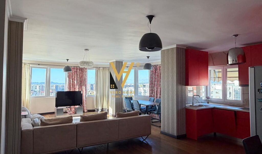 Apartament 2+1 me qera në Pallati me Shigjeta, Tiranë, 115 m². Foto 1 nga 3