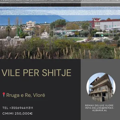 Apartment 2+1 for sale in Rruga e re, Vlorë, 407 m². Photo 1 of 9