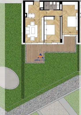 Apartament 2+1 në shitje në Palase, Vlorë, 102 m². Foto 3 nga 3
