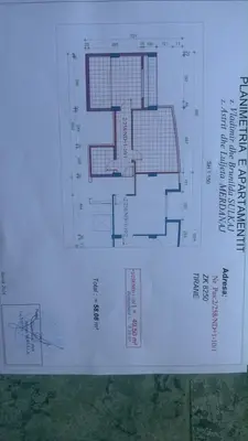 Apartament 1+1 në shitje në 21 Dhjetori, Tiranë, 58 m². Foto 5 nga 12