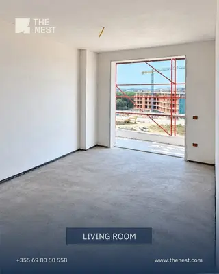 Apartament 1+1 në shitje në Qerret, Durrës, 72 m². Foto 3 nga 6