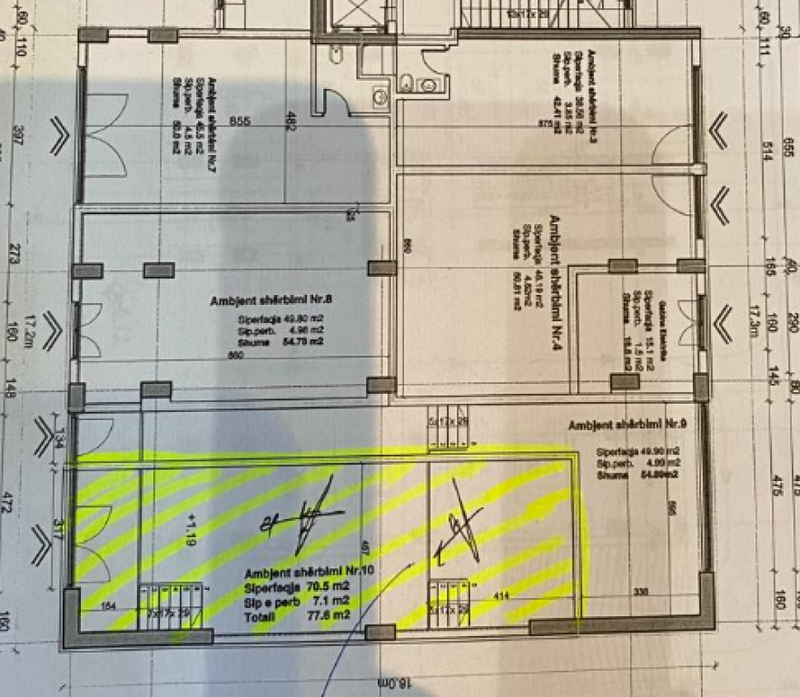 Dyqan me qera në Rruga Hoxha Tahsim, Tiranë, 77 m². Foto 2 nga 2