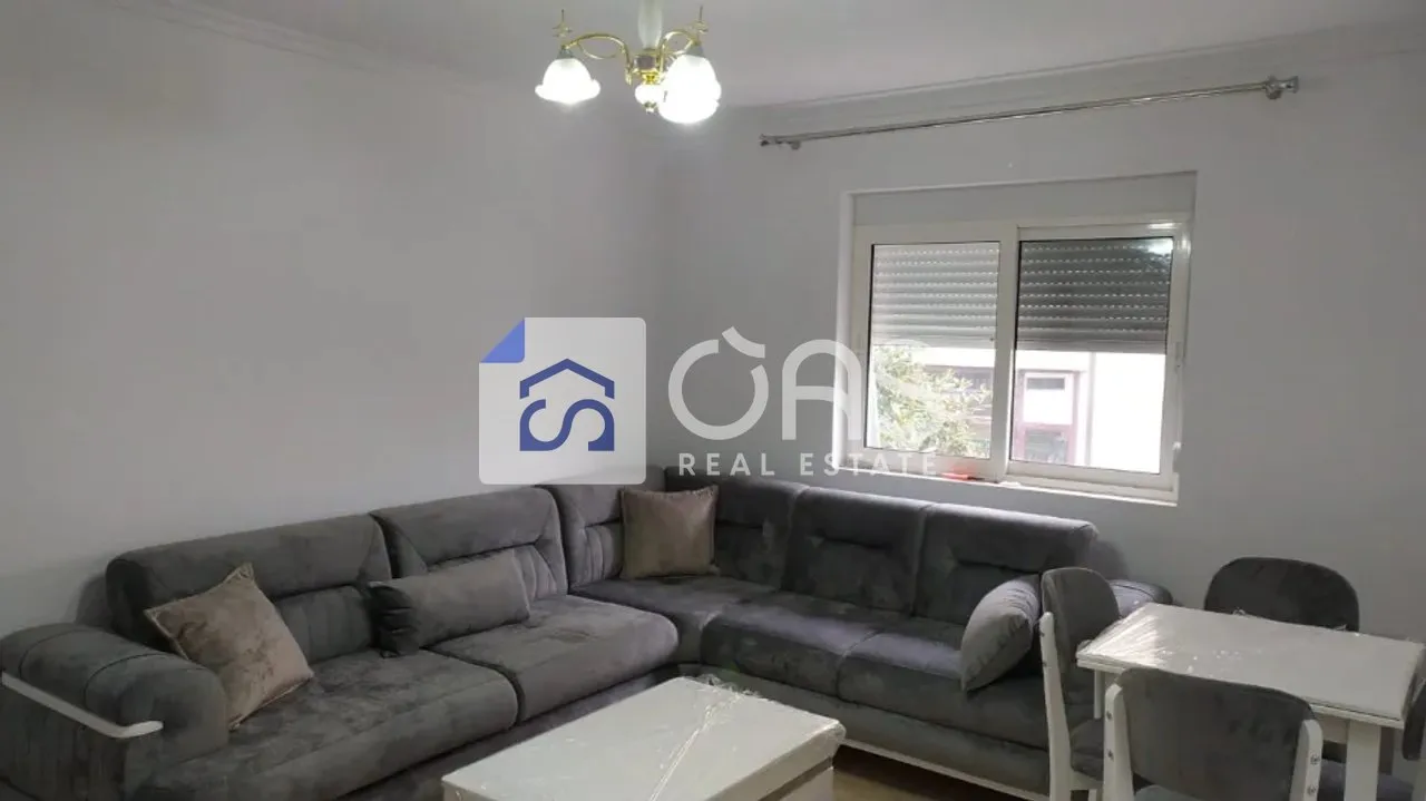 Apartament 1+1 me qera në Porcelan, Tiranë, 60 m². Foto 1 nga 4