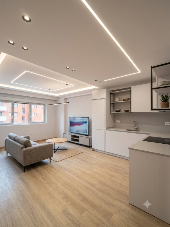 Appartamento 1+1 in affitto a Kompleksi Urban Gate, Tirana, 82 m². Foto 1 di 3