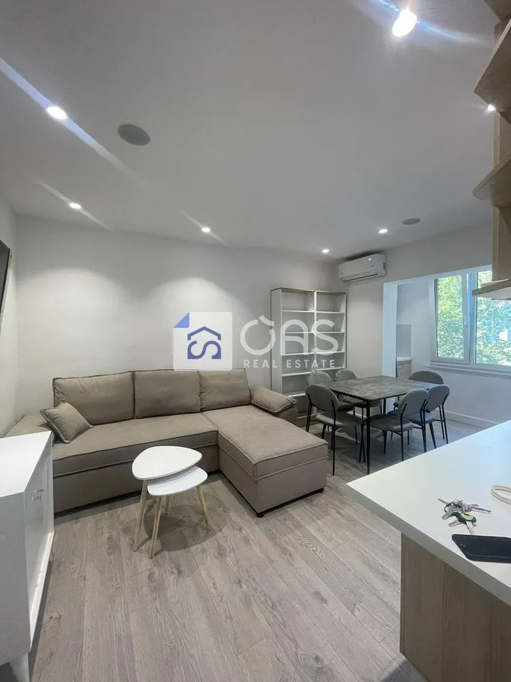 Apartament 1+1 me qera në Harry Fultz, Tiranë, 55 m². Foto 1 nga 6