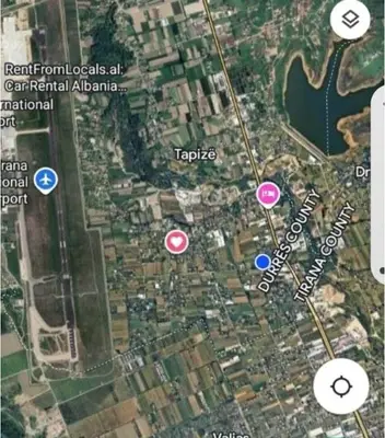 Land for sale in Tapize, Tirana, 5,574 m². Photo 3 of 5