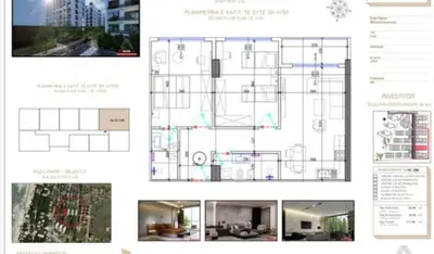 Apartament 2+1 në shitje në Rruga Skënderbeu, Durrës, 111 m². Foto 2 nga 3
