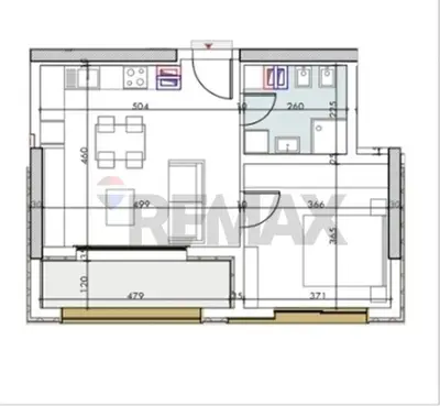 Apartament 1+1 në shitje në Afa Tower, Tiranë, 73 m². Foto 2 nga 3