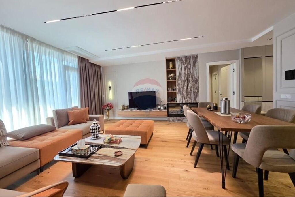 Apartment 2+1 for rent in Lake View Residences, Tirana, 131 m²