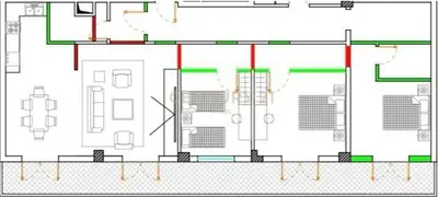 Appartamento 3+1 in affitto a Rruga Petro Nini Luarasi, Tirana, 135 m². Foto 5 di 11