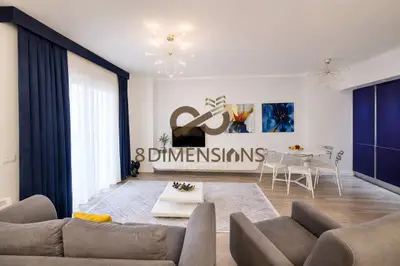 Apartament 2+1 me qera në Brryli, Tiranë, 105 m². Foto 2 nga 8