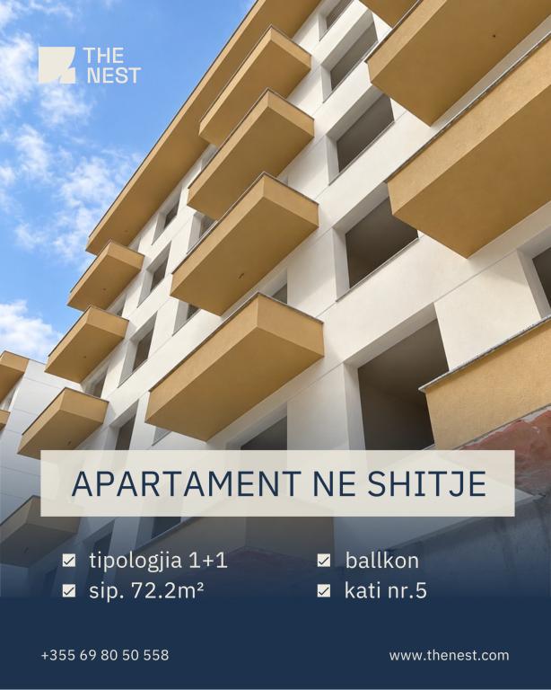 Apartament 1+1 në shitje në Palm Paradise Residence, Durrës, 72 m²