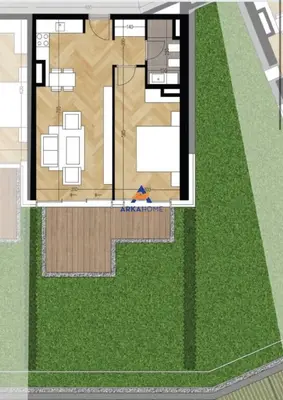 Appartamento 1+1 in vendita a Palase, Valona, 88 m². Foto 3 di 3