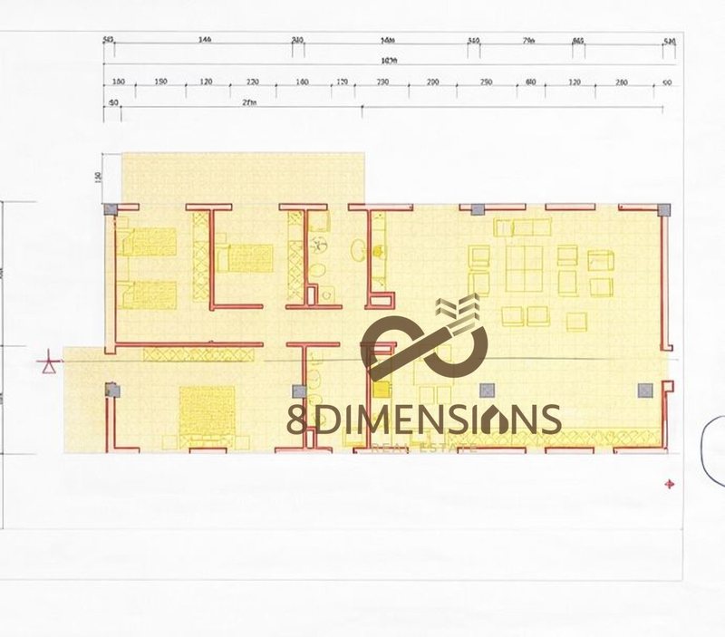 Appartamento 3+1 in vendita a Liqeni i Thatë, Tirana, 173 m²