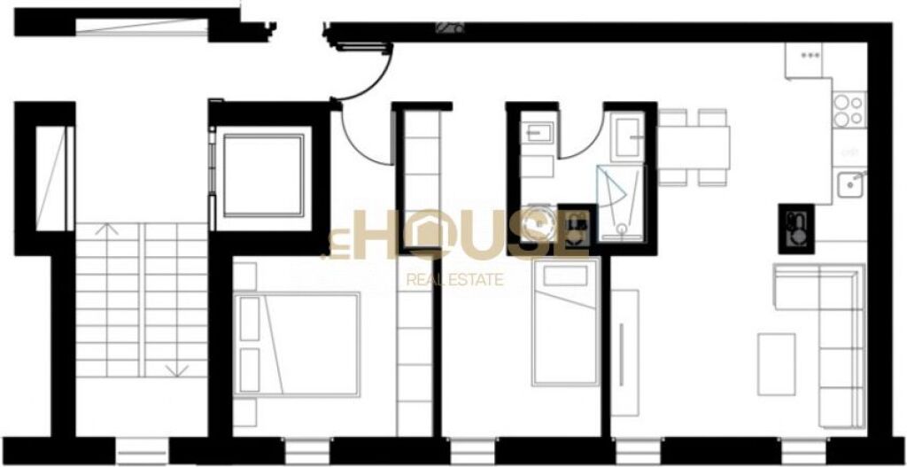 Appartamento 2+1 in vendita a Sauk, Tirana, 80 m². Foto 2 di 3
