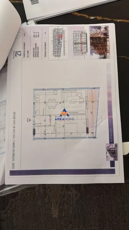 Apartament 1+1 në shitje në Instituti bujqesor, Kamëz, 74 m². Foto 1 nga 2