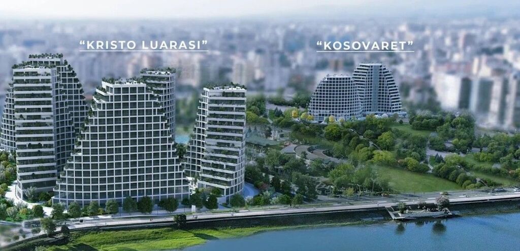 Appartamento 2+1 in affitto a Lake View Residences, Tirana, 93 m². Foto 3 di 3