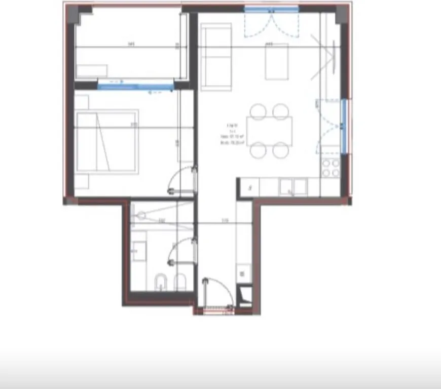 Apartament 1+1 në shitje në Santorini Drymades Seaview Apartment, Vlorë, 79 m². Foto 1 nga 2