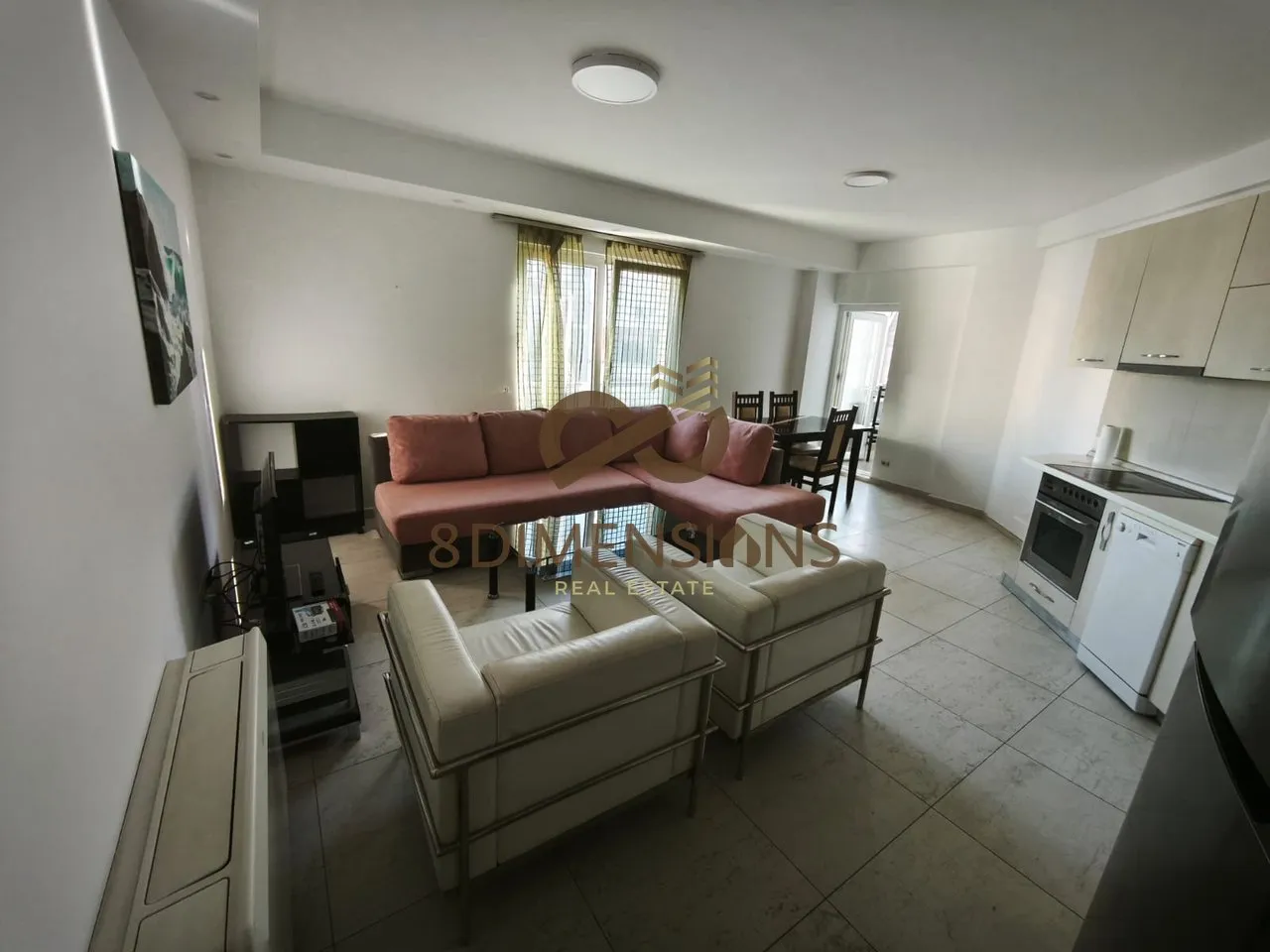 Apartament 2+1 me qera në 21 Dhjetori, Tiranë, 93 m². Foto 1 nga 5