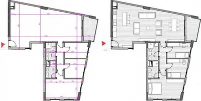 Apartament 3+1 në shitje në Rruga 5 Maji, Tiranë, 121 m². Foto 3 nga 3