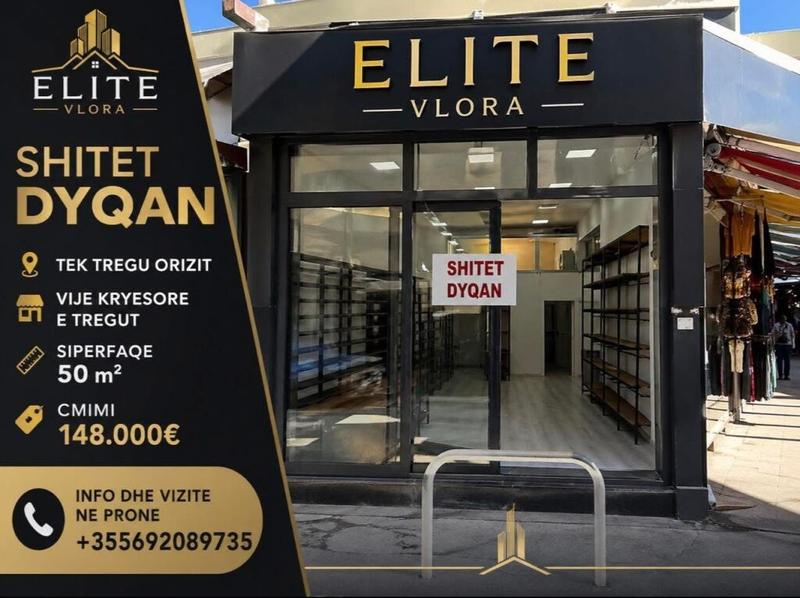 Shop for sale in Tregu i Orizit, Vlorë, 50 m²