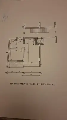 Apartament 1+1 në shitje në Porcelan, Tiranë, 61 m². Foto 5 nga 5