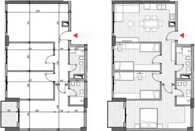 Apartament 3+1 në shitje në Rruga 5 Maji, Tiranë, 121 m². Foto 2 nga 3