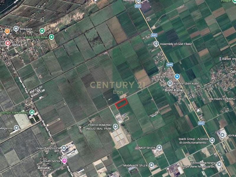 Land for sale in Bisht Kamez, Durrës, 13,203 m²