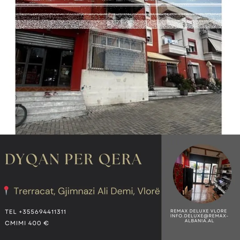 Shop for rent in Conad, Vlorë, 102 m². Photo 1 of 7