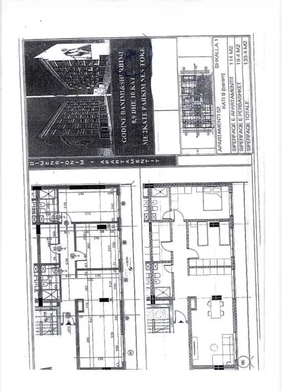 Appartamento 3+1 in vendita a Xhamlliku, Tirana, 134 m²