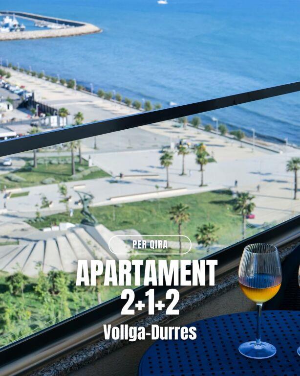 Appartamento 2+1 in affitto a Vollga, Durazzo, 100 m²