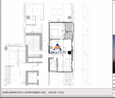 Apartament 1+1 në shitje në Myslym Shyri, Tiranë, 81 m². Foto 4 nga 4