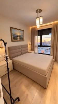 Apartament 1+1 me qera në Jordan Misja, Tiranë, 60 m². Foto 7 nga 9