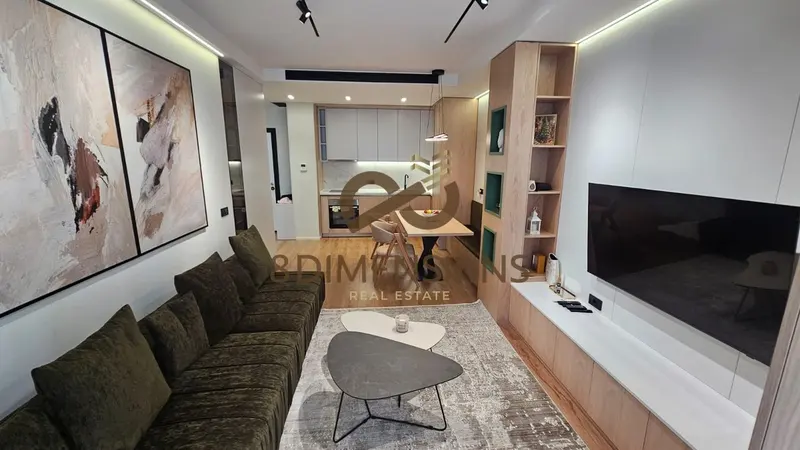 Appartamento 1+1 in affitto a Rezidenca Golden Tower, Tirana, 72 m²