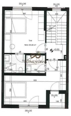 Villa for sale in Mjull Bathore, Tirana, 360 m². Photo 3 of 5
