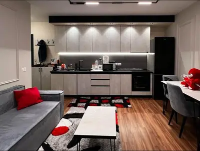 Apartament 1+1 me qera në Komuna e Parisit, Tiranë, 70 m². Foto 2 nga 7