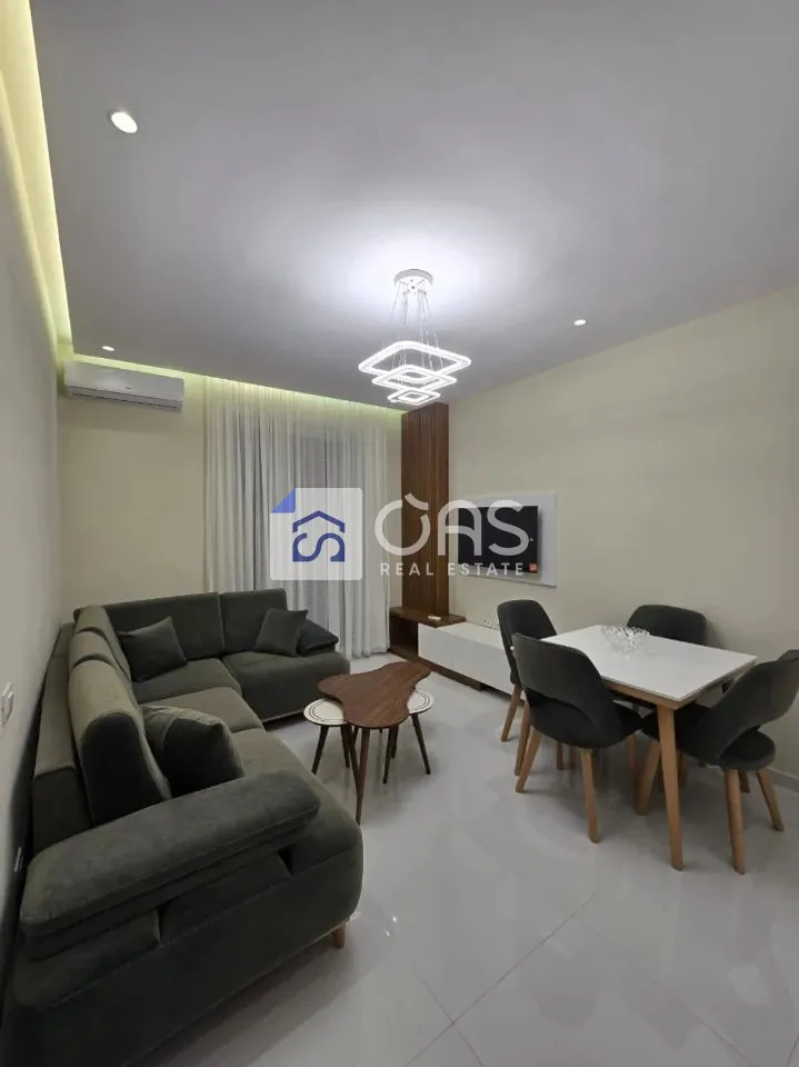 Apartament 1+1 me qera në Univers City, Tiranë, 60 m². Foto 1 nga 3